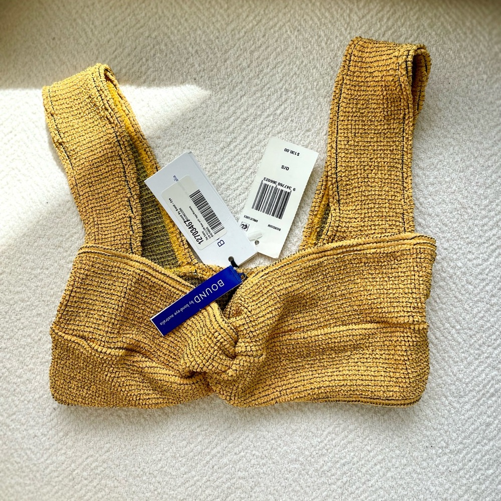 Bound by Bond-Eye Sonny O/S NWT - Apricot Lurex